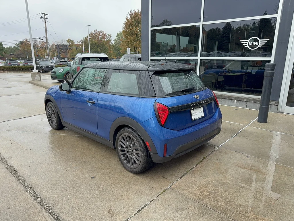 Certified Used 2026 Icy Sunshine Blue Metallic MINI Cooper C image 3