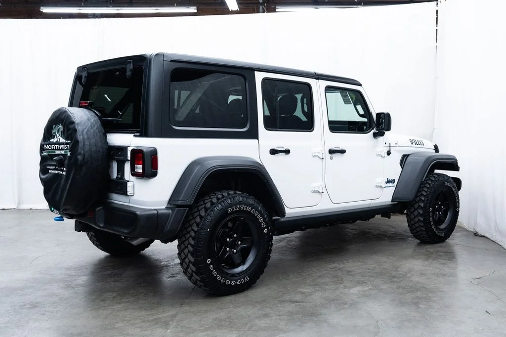 Used 2023 White Jeep Willys 4xe image 6