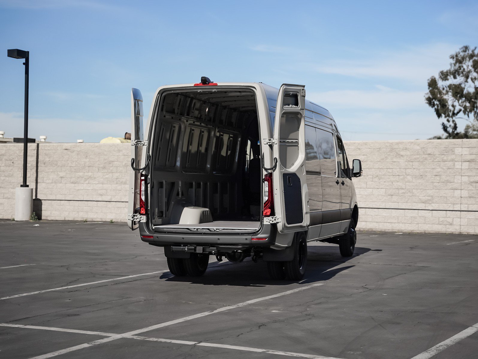 New 2026 Stone Gray Mercedes-Benz 3500XD High Roof I4 Diesel HO 170 AWD image 8