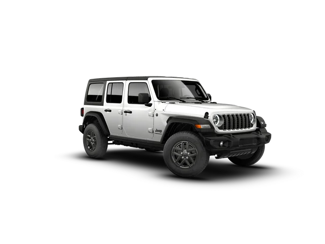 New 2026 Bright White Clear-Coat Exterior Paint Jeep Sport S image 11