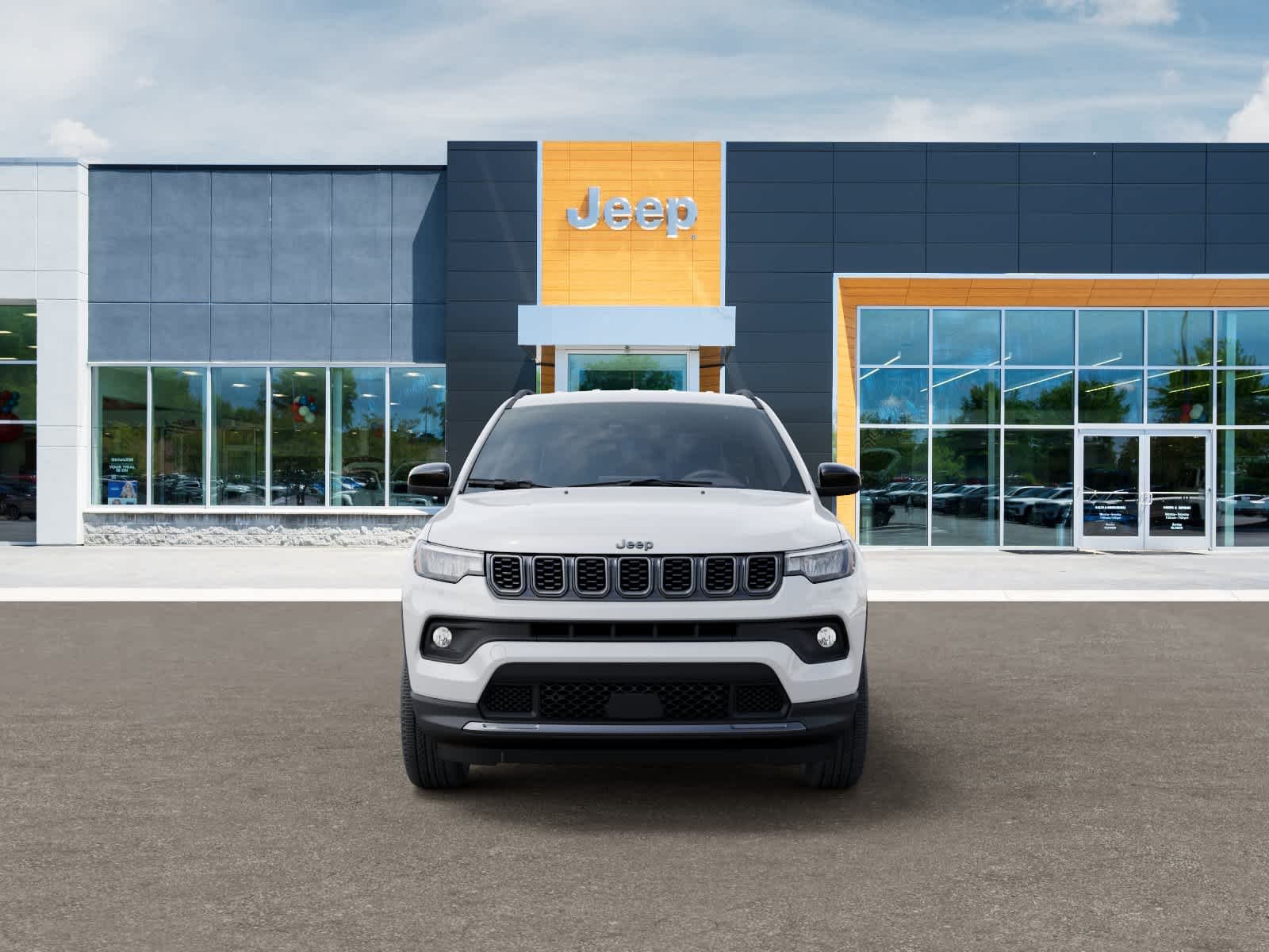 New 2026 Bright White Clear-Coat Exterior Paint Jeep Latitude image 6
