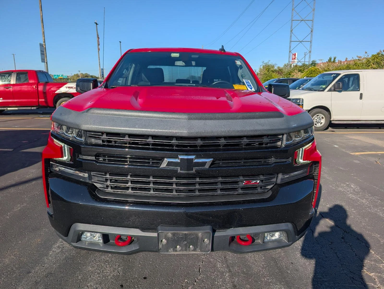 Used 2021 RED HOT Chevrolet LT Trail Boss image 2
