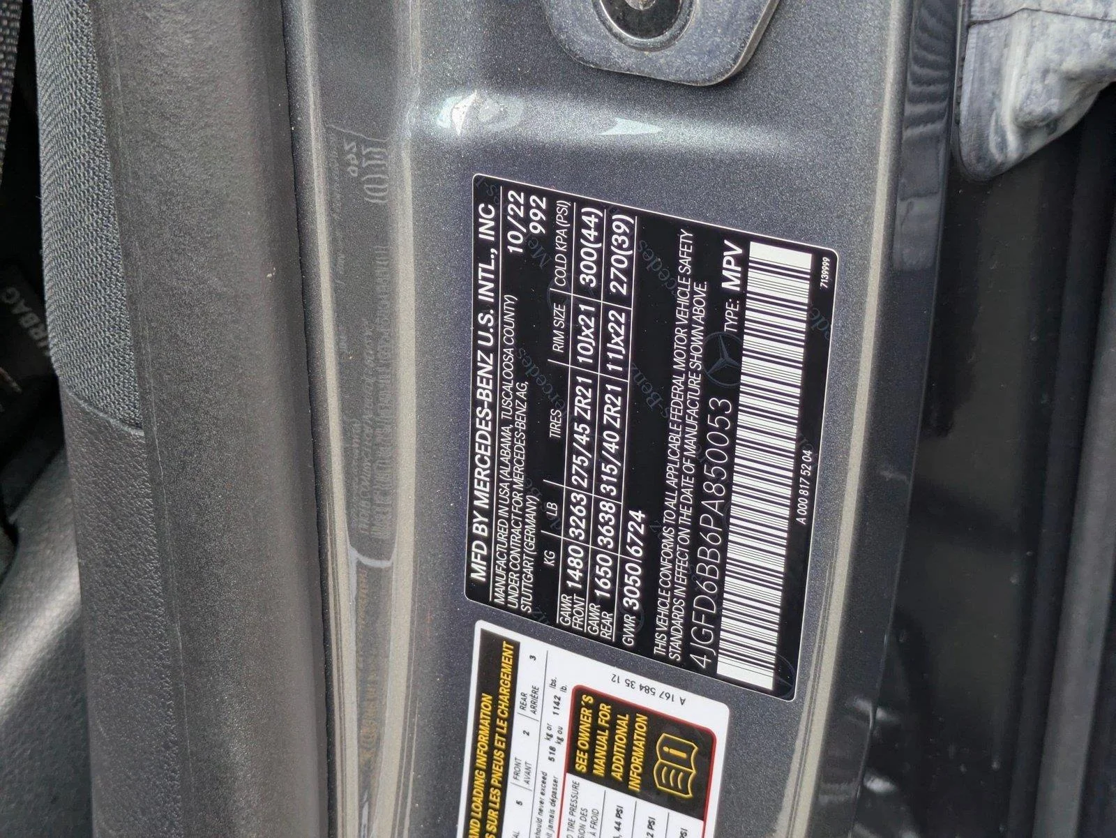 Used 2023 Selenite Grey Metallic Mercedes-Benz AMG® GLE 53 image 38