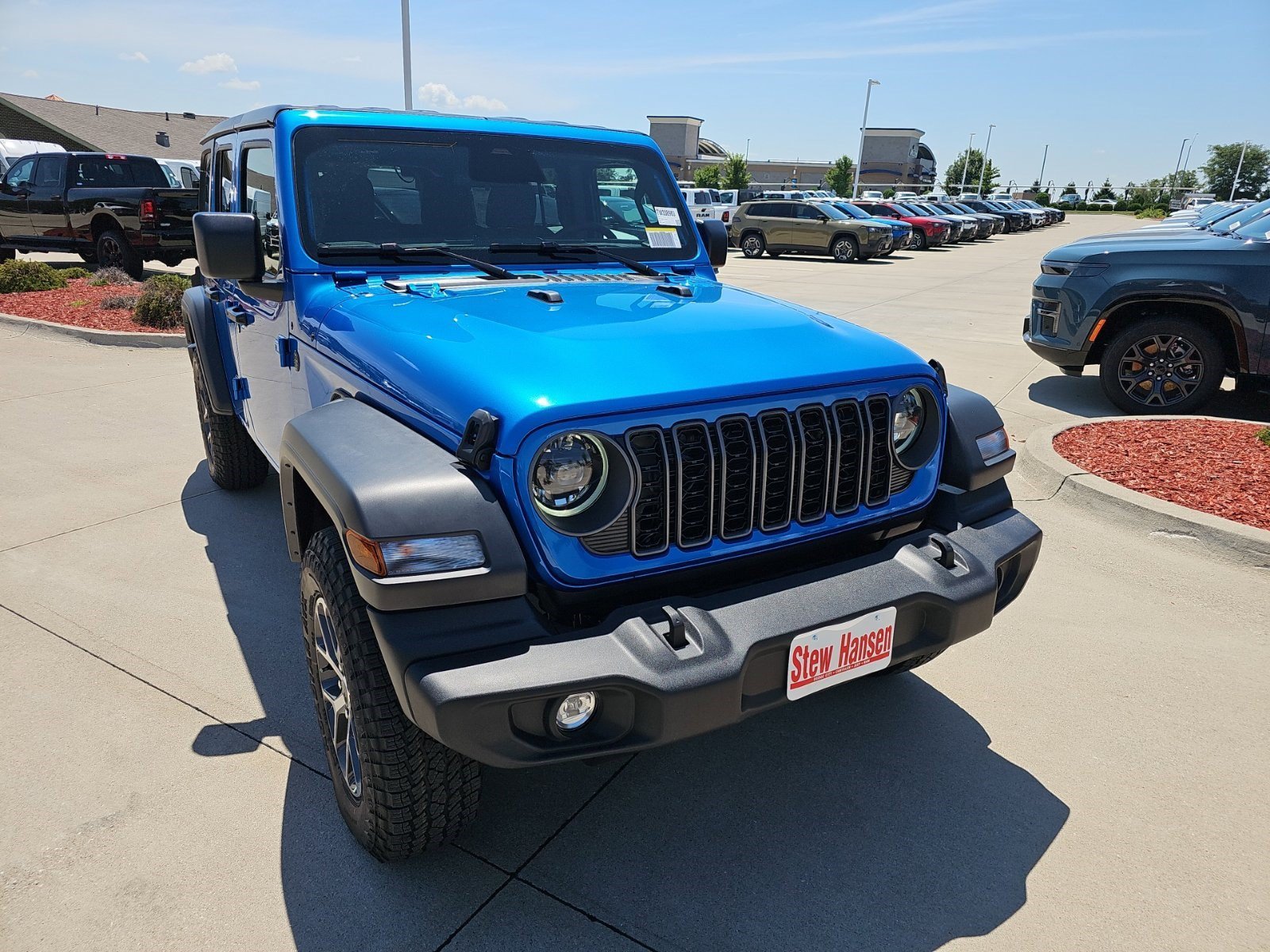 New 2026 Hydro Blue Pearlcoat Jeep Sport S image 7
