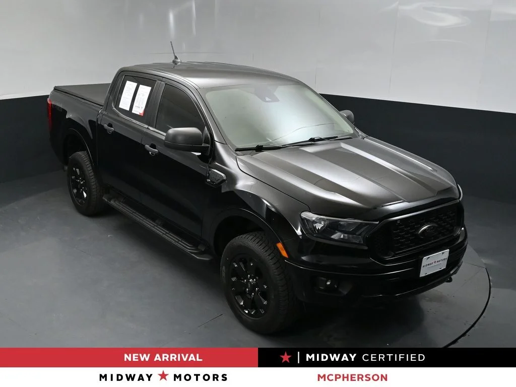 Used 2021 Black Ford XLT image 1