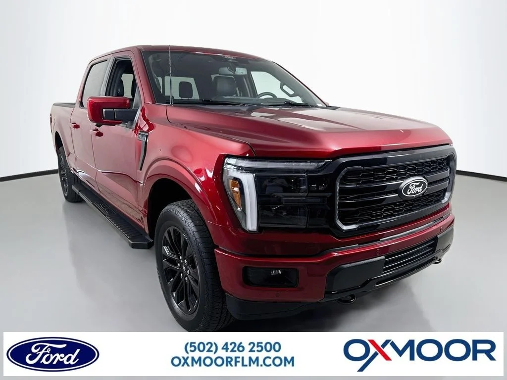 New 2026 Ruby Red Metallic Tinted Clearcoat Ford LARIAT image 1