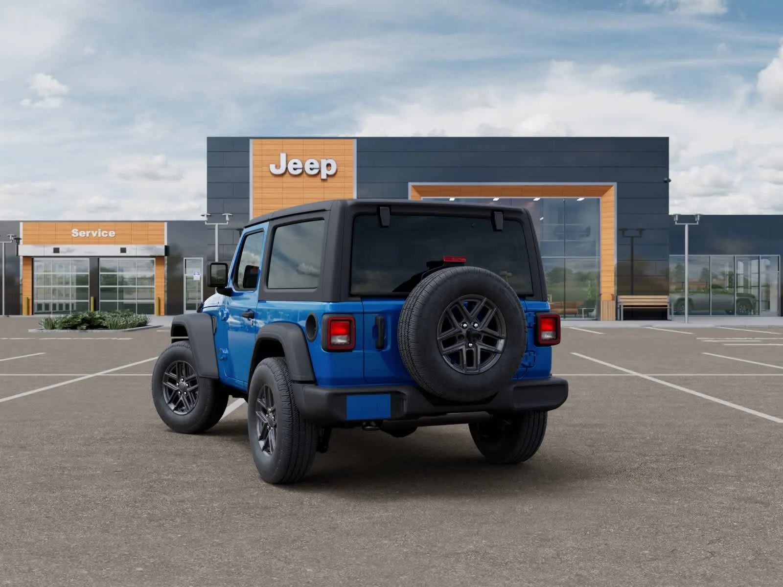 New 2026 Hydro Blue Pearlcoat Jeep Sport S image 3