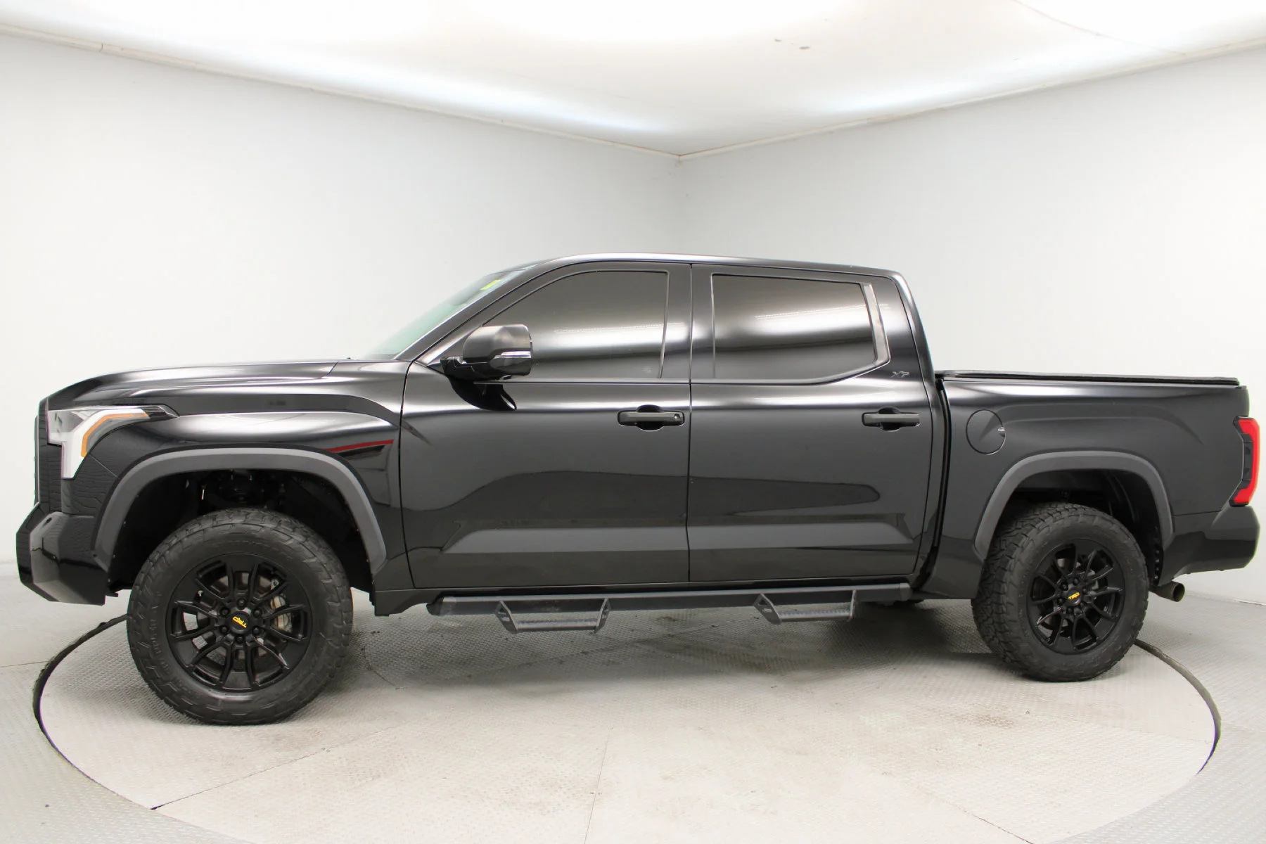 Used 2022 Midnight Black Metallic Toyota SR5 CrewMax 5.5