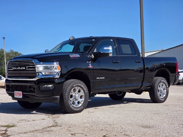 Certified Used 2024 Diamond Black Crystal Pearlcoat Ram Laramie image 3