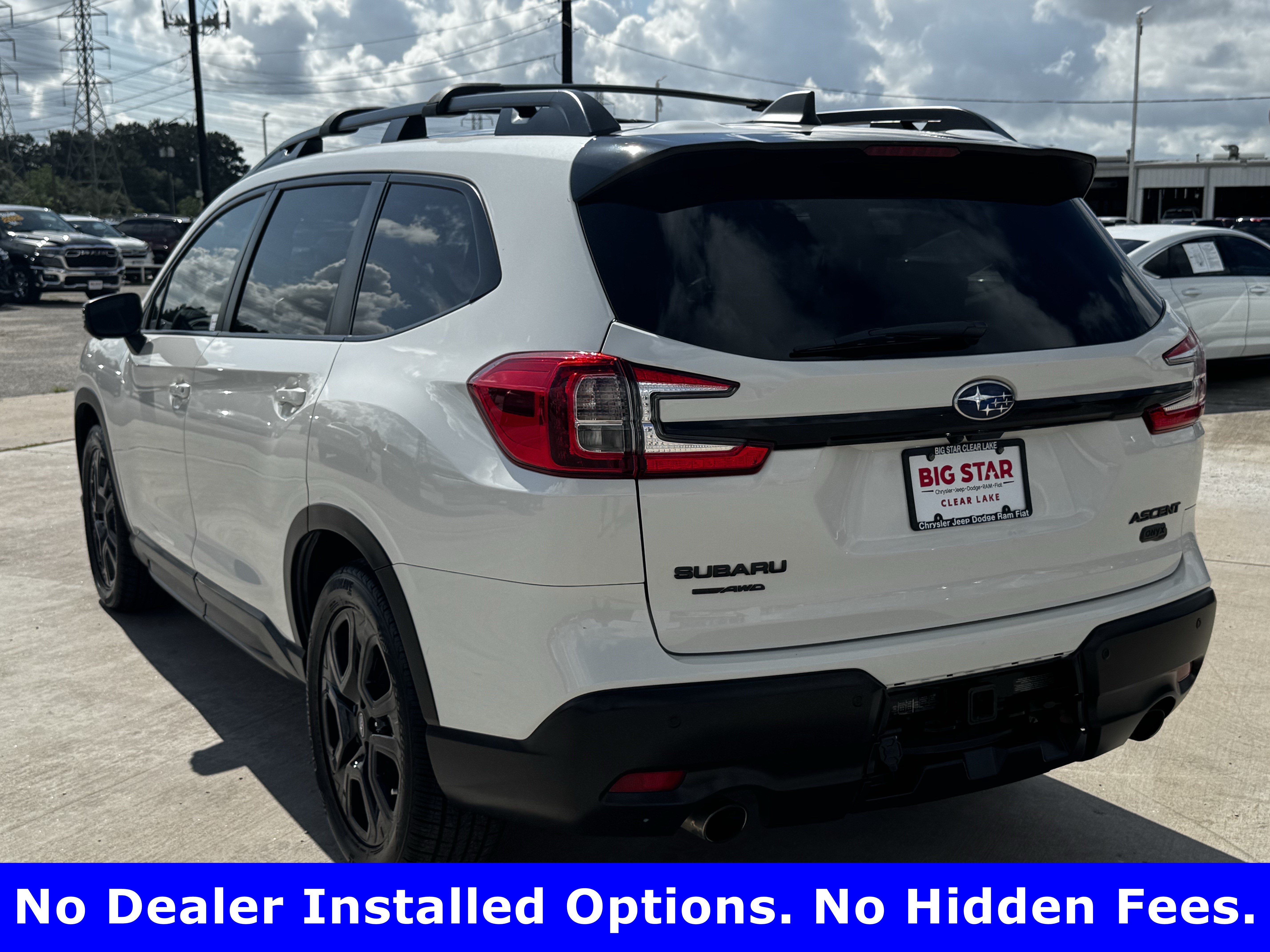 Used 2023 Crystal White Pearl Subaru Onyx Edition Limited image 7
