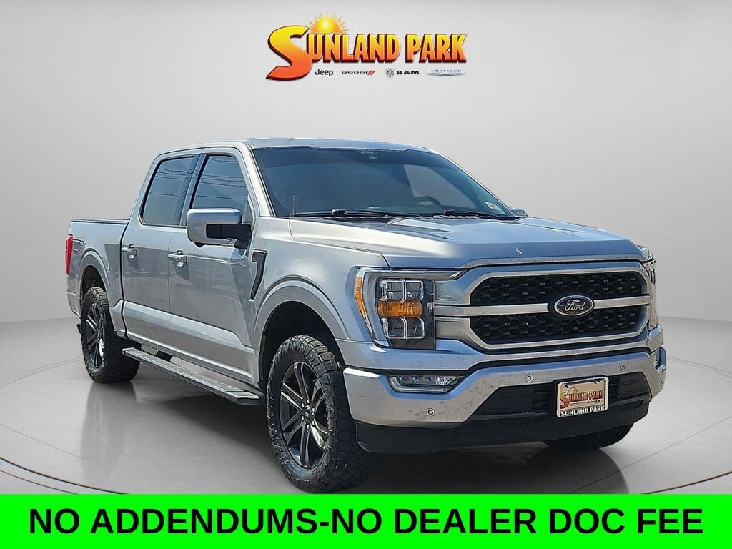 Used 2022 Silver Metallic Ford XLT image 1