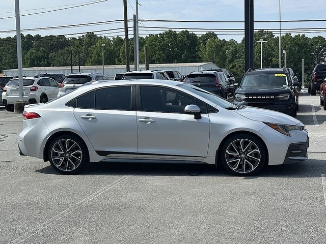 Certified Used 2022 Silver Toyota SE image 10