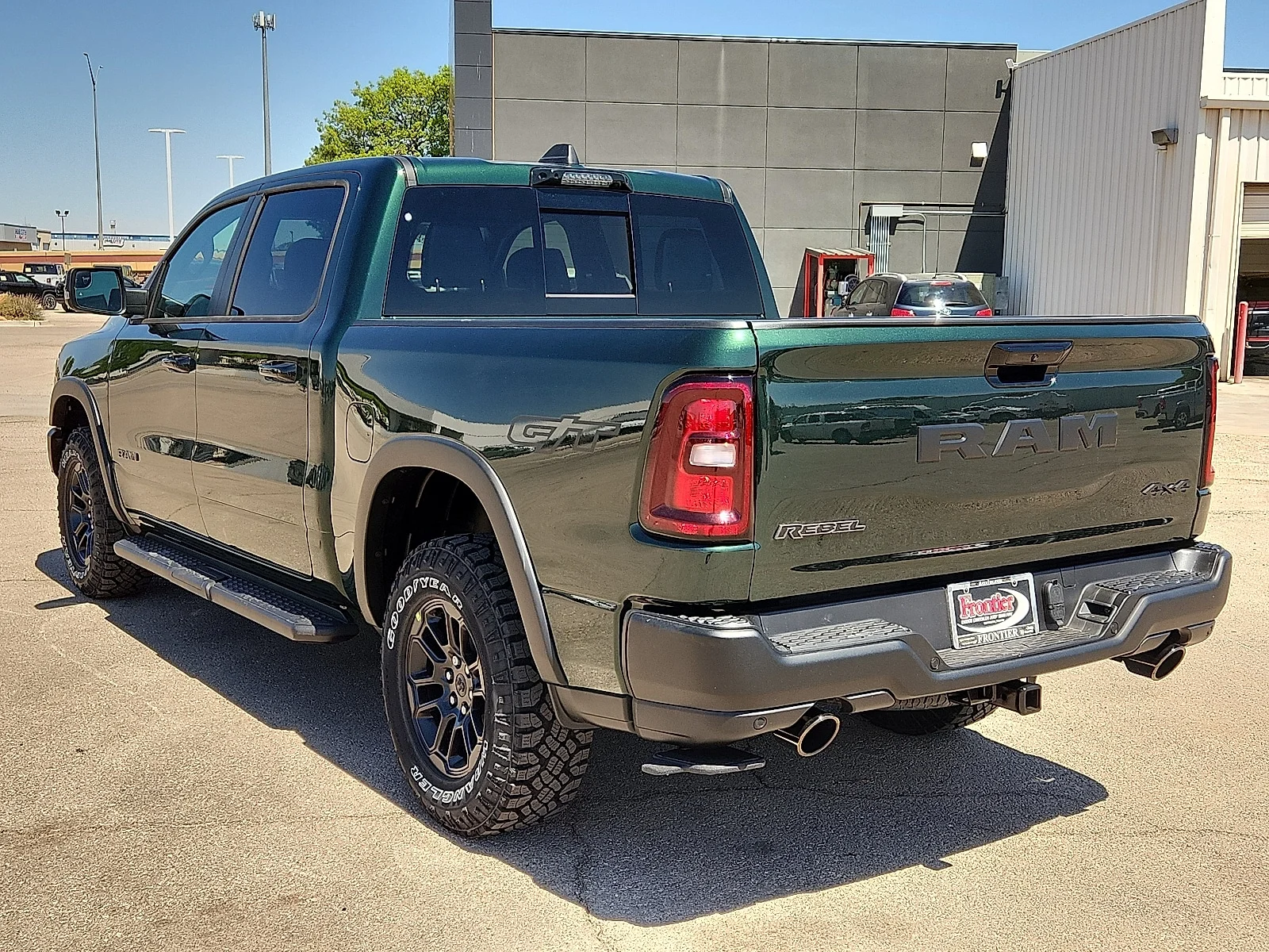 New 2026 Serrano-Green Metallic  Paint Ram REBEL CREW CAB 4X4 5