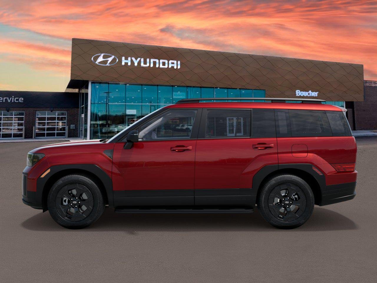 New 2025 Ultimate Red Hyundai XRT AWD image 3