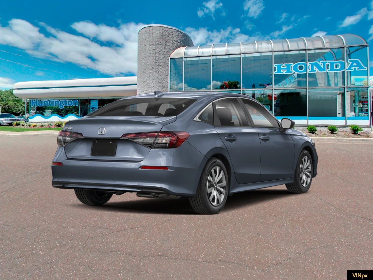 New 2026 Meteorite Gray Metallic Honda LX image 2