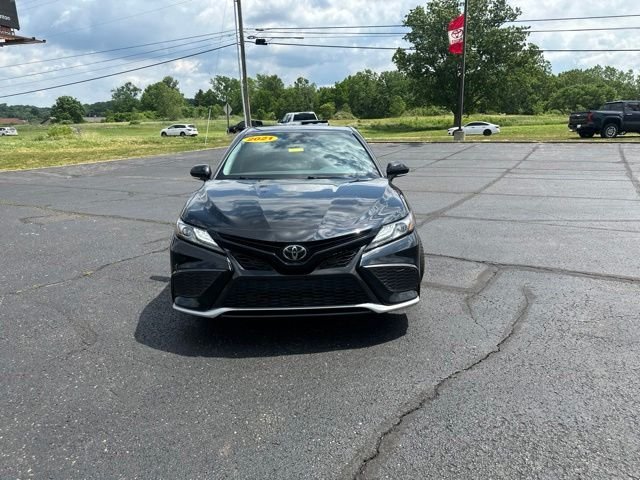 Certified Used 2021 Black Toyota XSE image 2