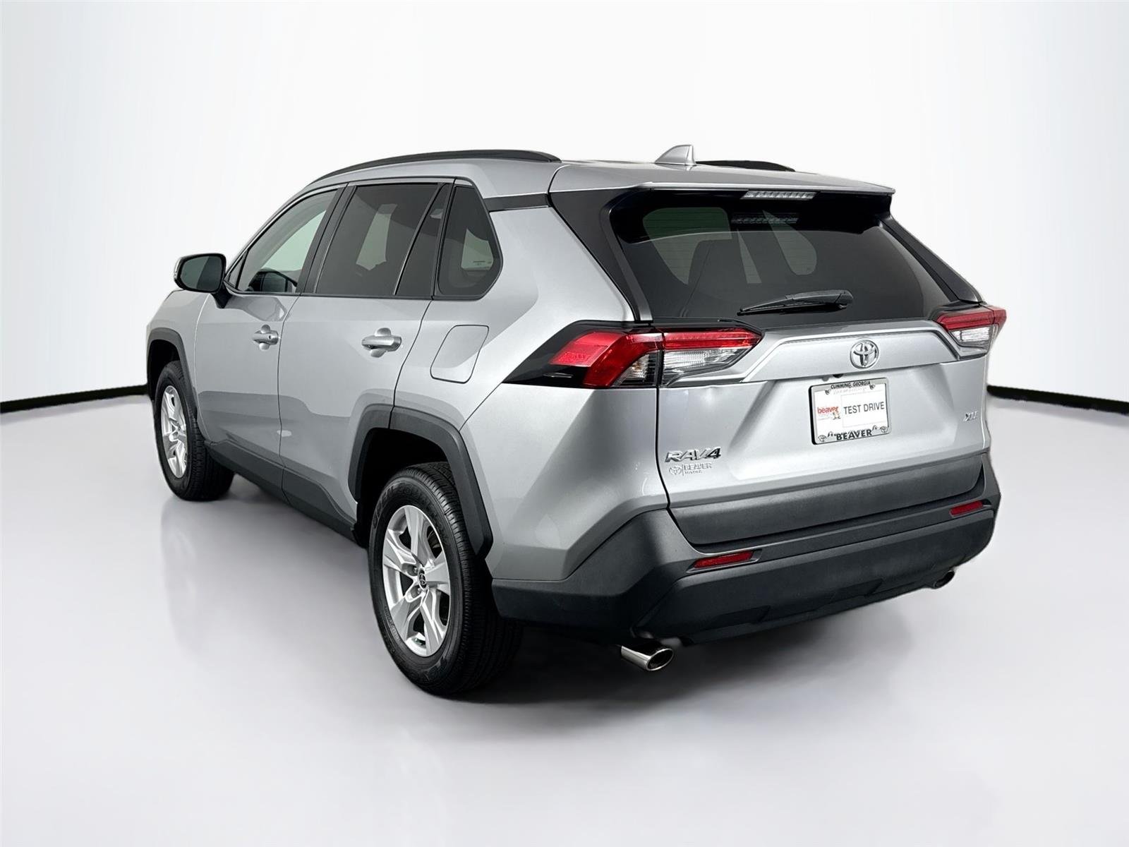 Used 2021 Silver Sky Metallic Toyota XLE image 10