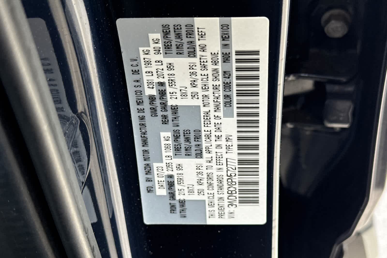 Used 2023 Deep Crystal Blue Mica Mazda 2.5 S Preferred Package image 32