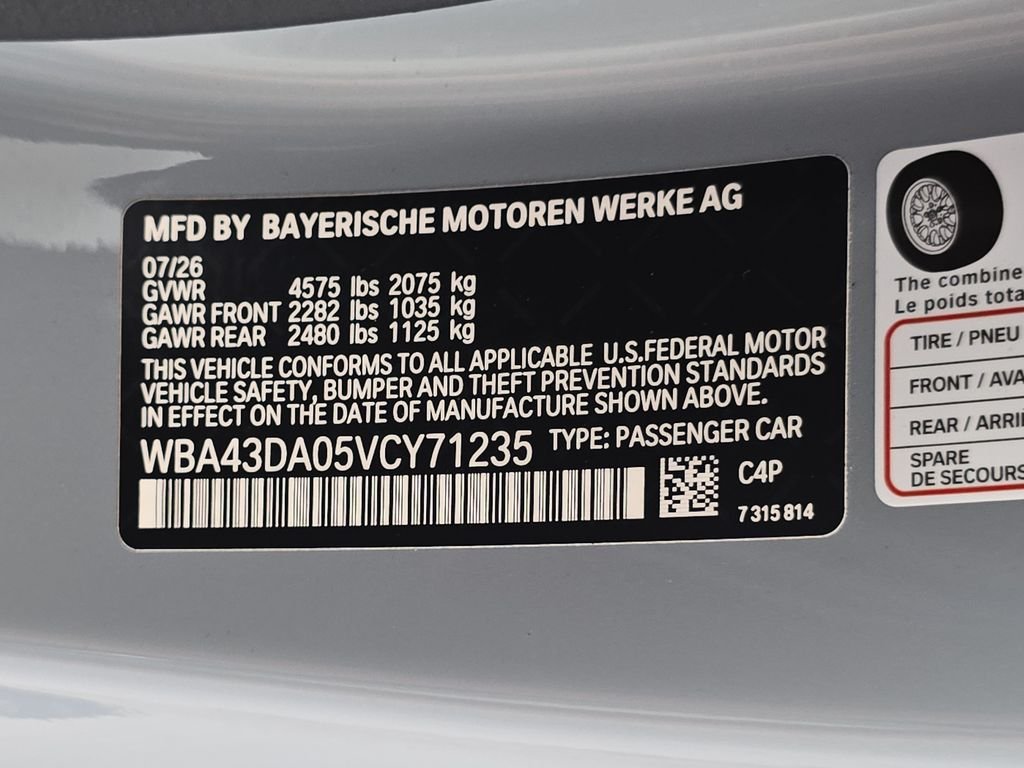 New 2027 Brooklyn Grey Metallic BMW 430i image 23