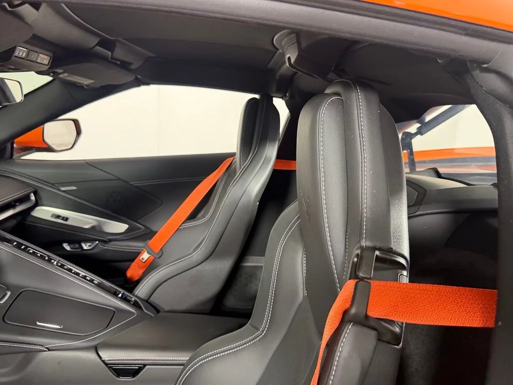Used 2023 Orange Chevrolet Stingray 1LT image 20