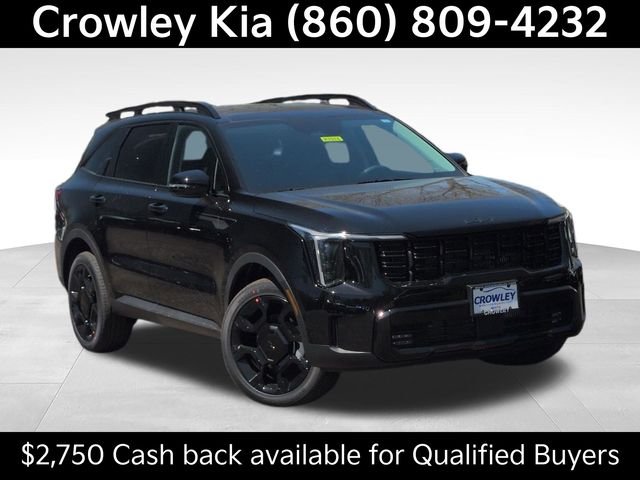 New 2026 Ebony Black Kia X-Line EX AWD image 1