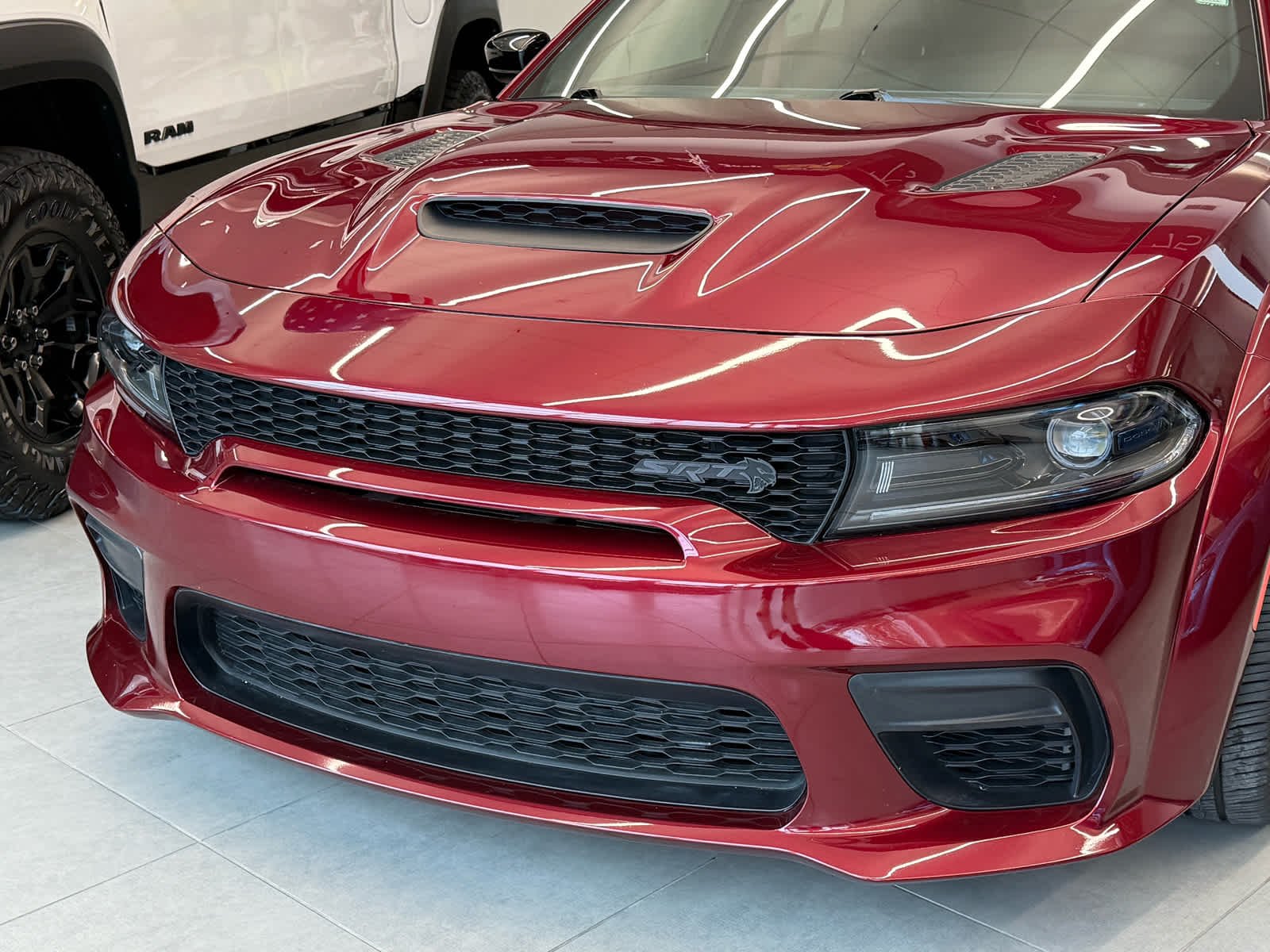 Used 2023 Octane Red Pearlcoat Dodge SRT Hellcat Widebody Jailbreak image 8