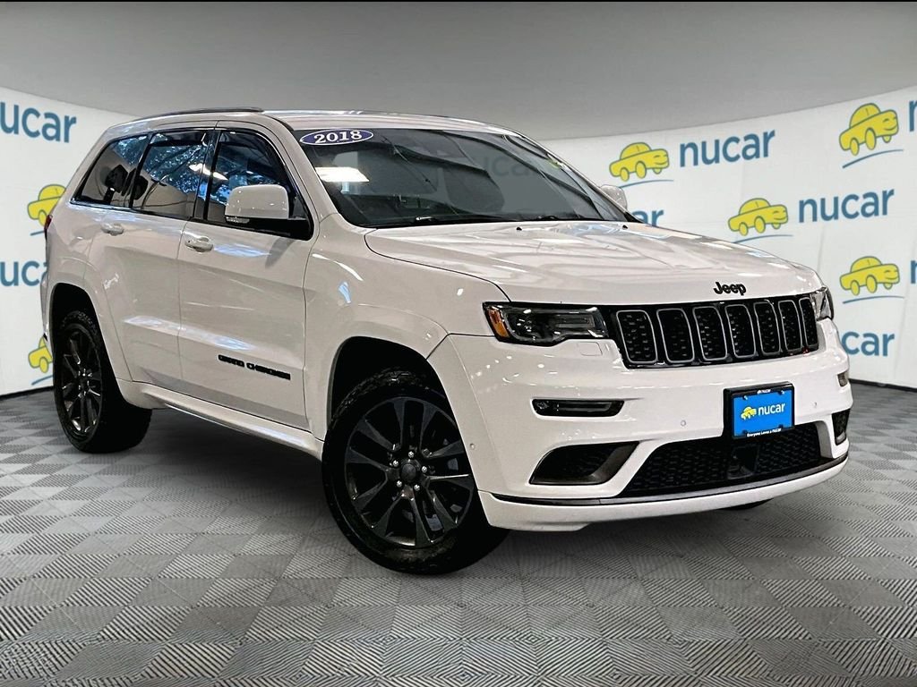 Used 2018 White Jeep Overland image 1