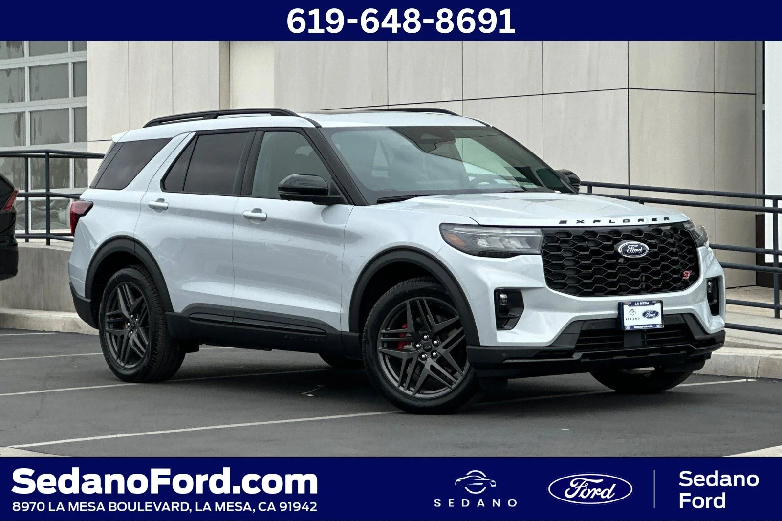 New 2026 Space White Metallic Ford ST image 1