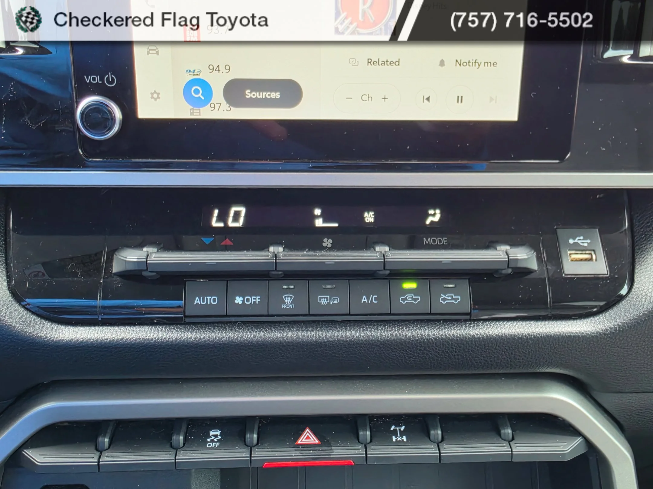 Used 2024 Midnight Black Metallic Toyota SR5 image 18