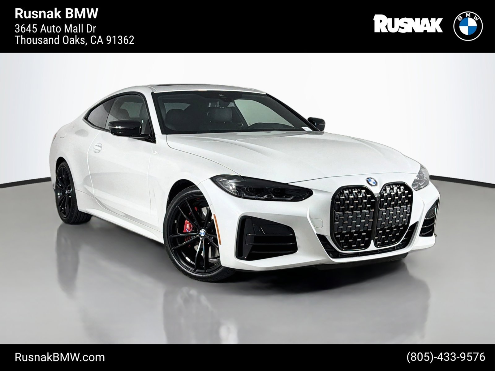 Certified Used 2023 Mineral White Metallic BMW M440i image 1