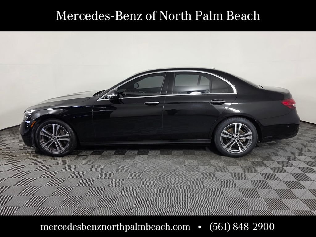 Certified Used 2021 Black Mercedes-Benz E 350 image 3