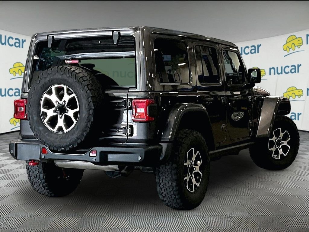Used 2021 Gray Jeep Unlimited Rubicon image 6