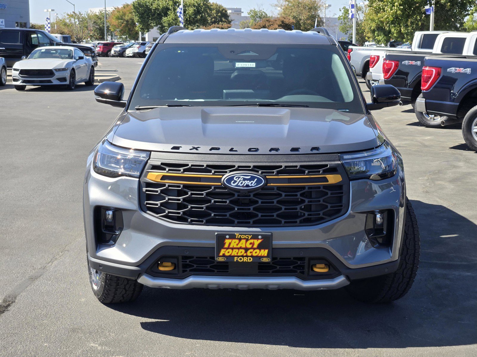 New 2027 Carbonized Gray Metallic Ford Tremor® image 2