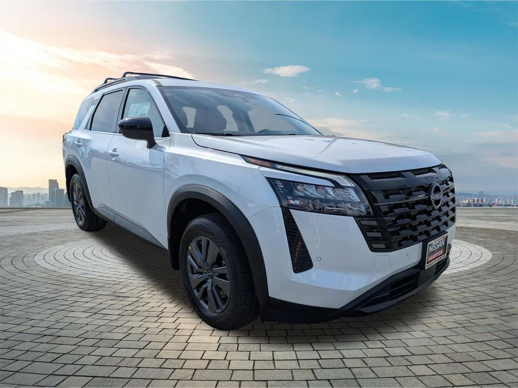 New 2026 Everest White Pearl Tricoat Nissan SV image 1