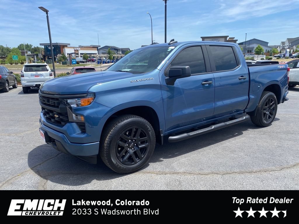 Used 2024 Lakeshore Blue Metallic Chevrolet Custom image 1
