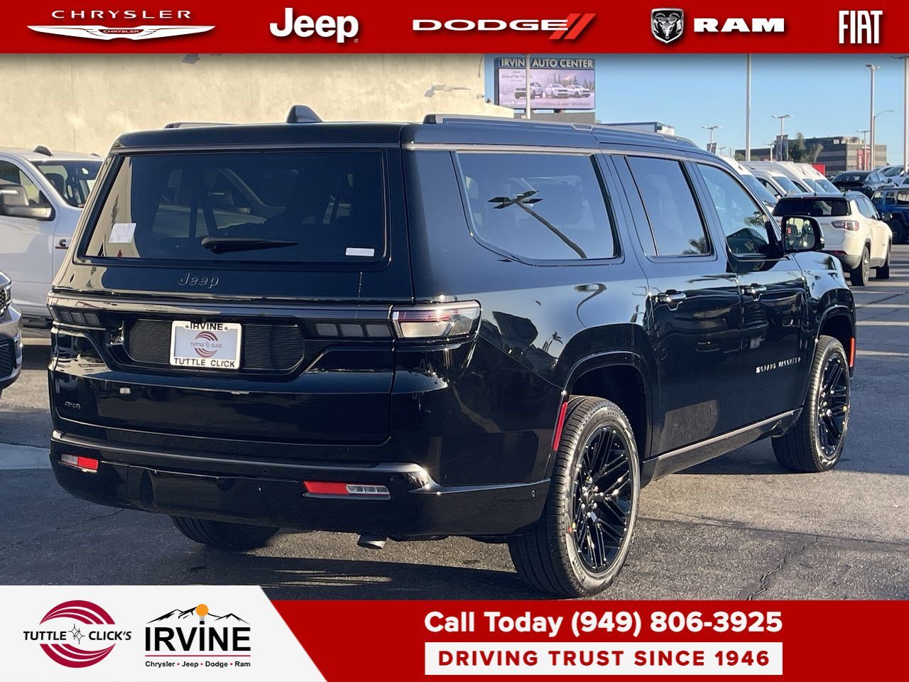 New 2026 High Gloss Black Exterior Paint Jeep Limited Reserve image 6
