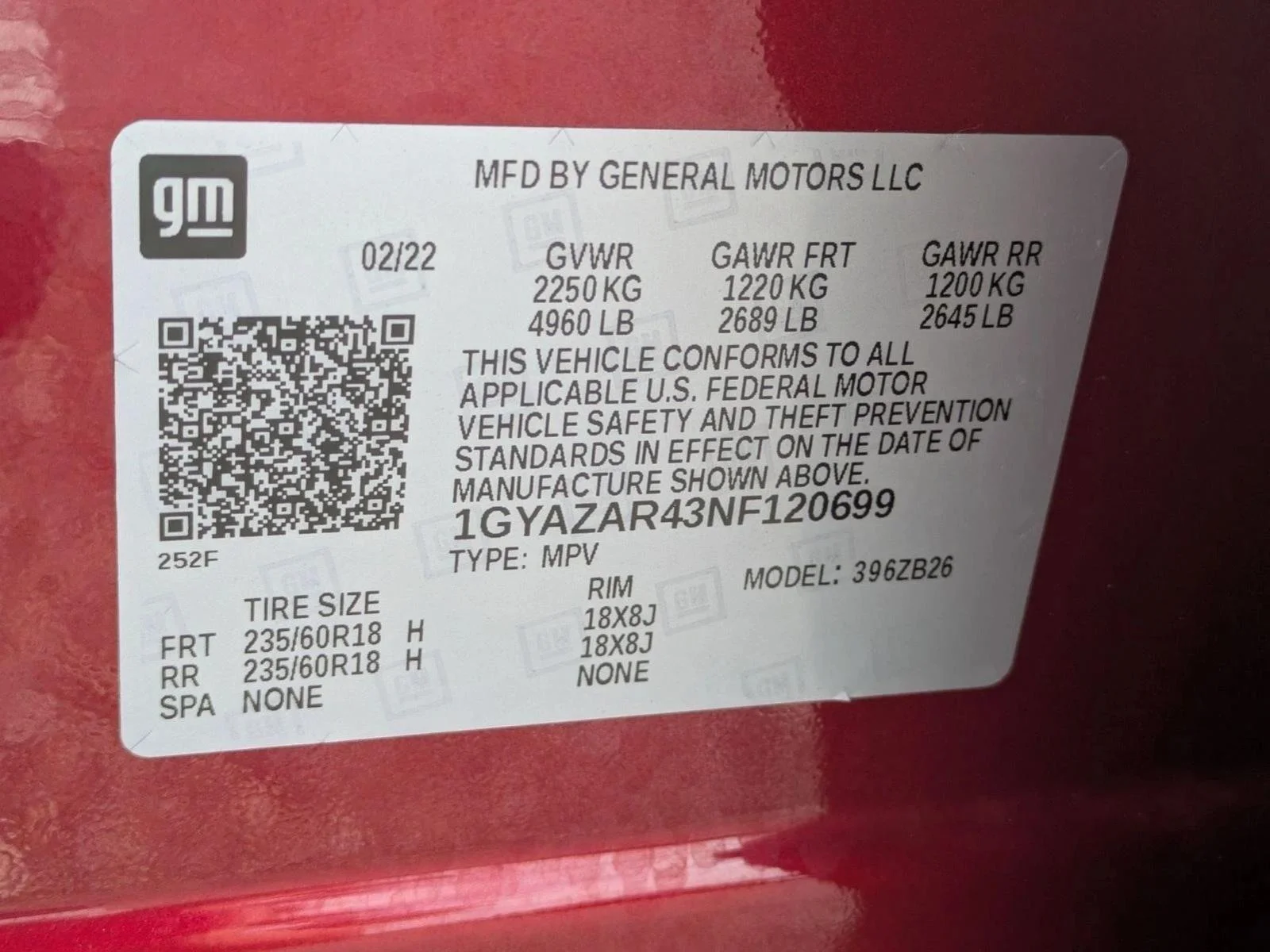 Used 2022 Infrared Tintcoat Cadillac FWD Luxury image 26