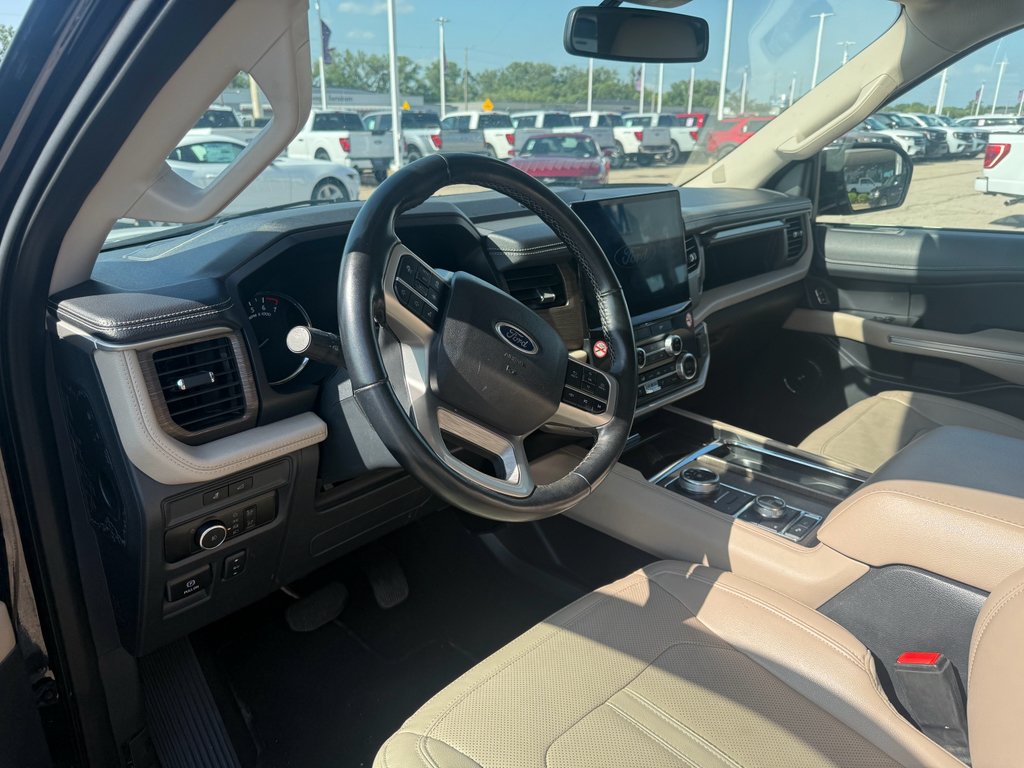 Used 2024 Agate Black Metallic Ford Limited image 9