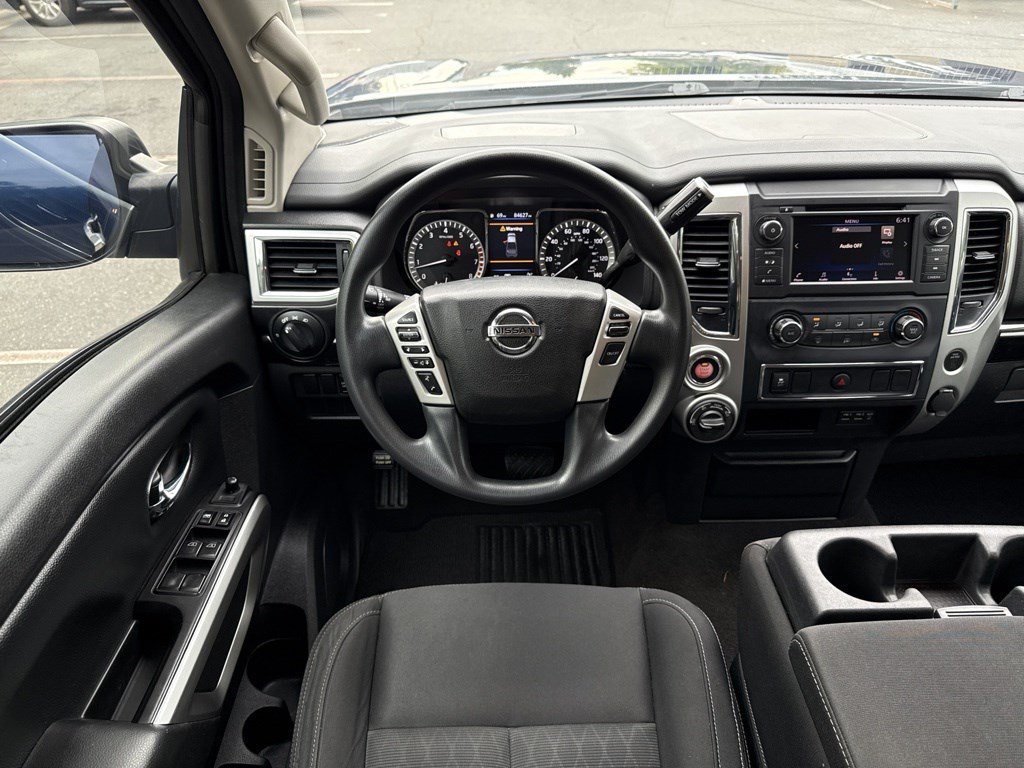 Used 2019 Deep Blue Pearl Metallic Nissan SV image 27