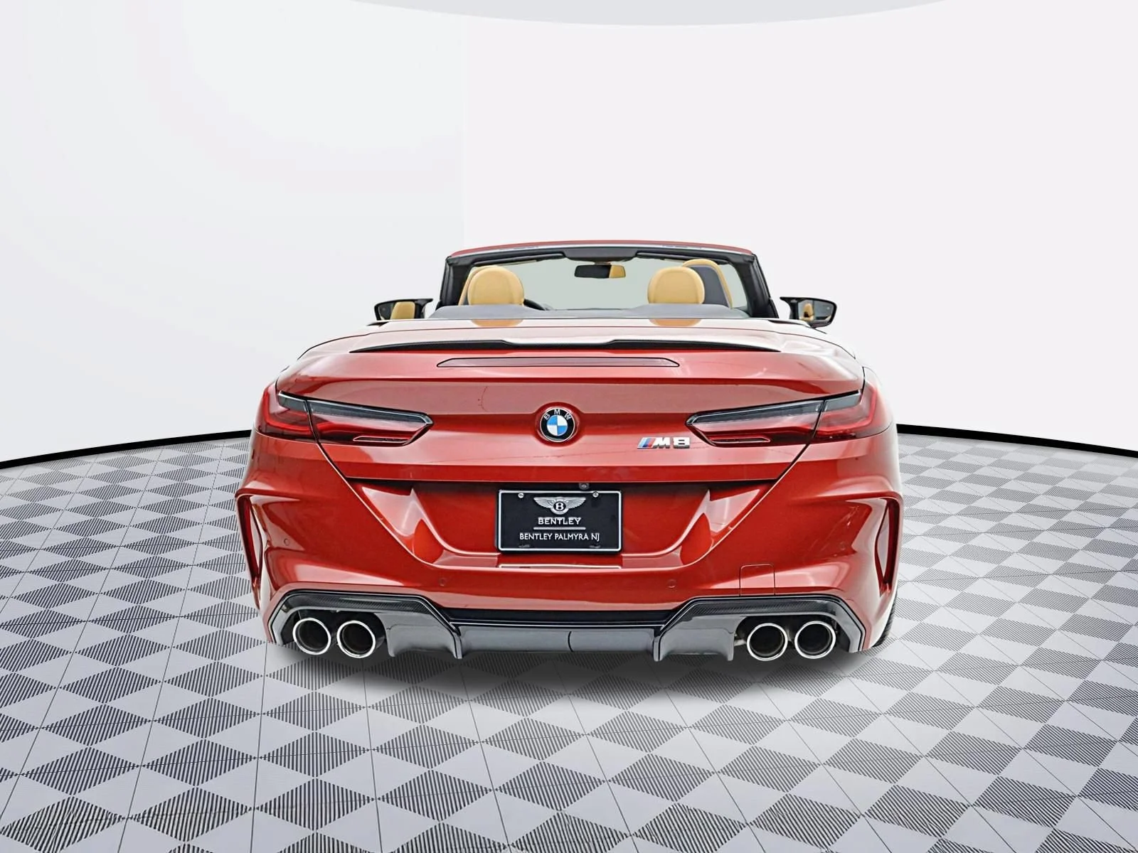 Used 2020 Motegi Red Metallic BMW Convertible image 9