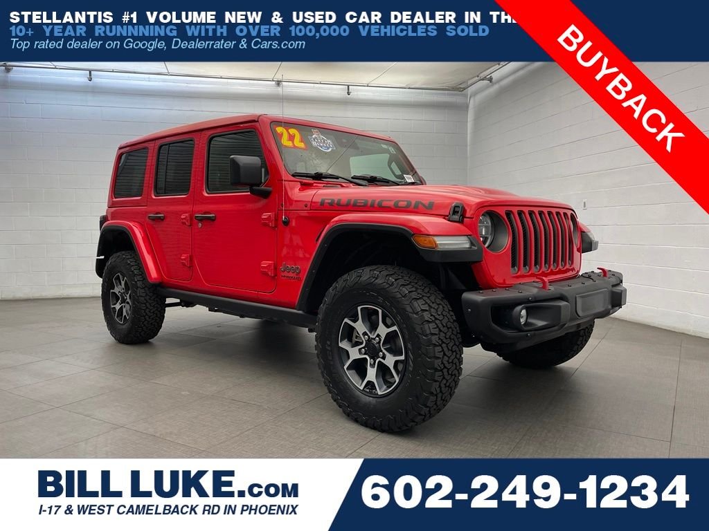 2022 Jeep Wrangler Rubicon's photo