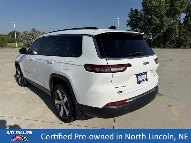 Used 2021 Bright White Clearcoat Jeep Limited image 7