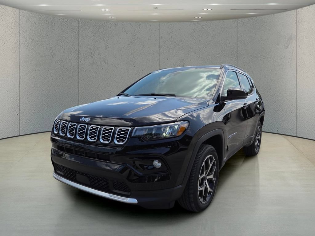 New 2026 Diamond Black Crystal Pearlcoat Jeep Limited image 11