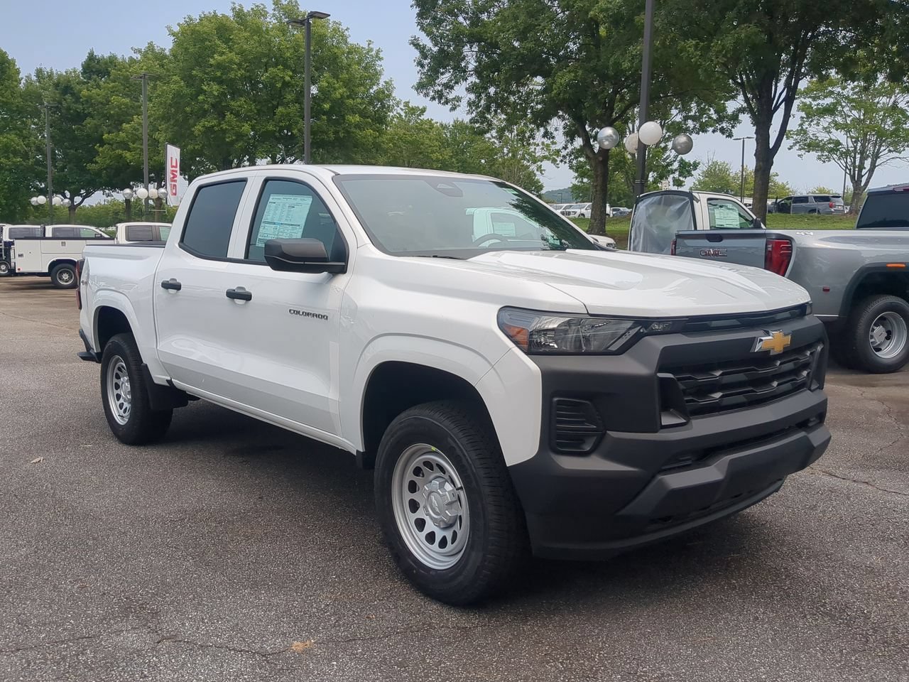New 2026 Summit White Chevrolet Work Truck image 2