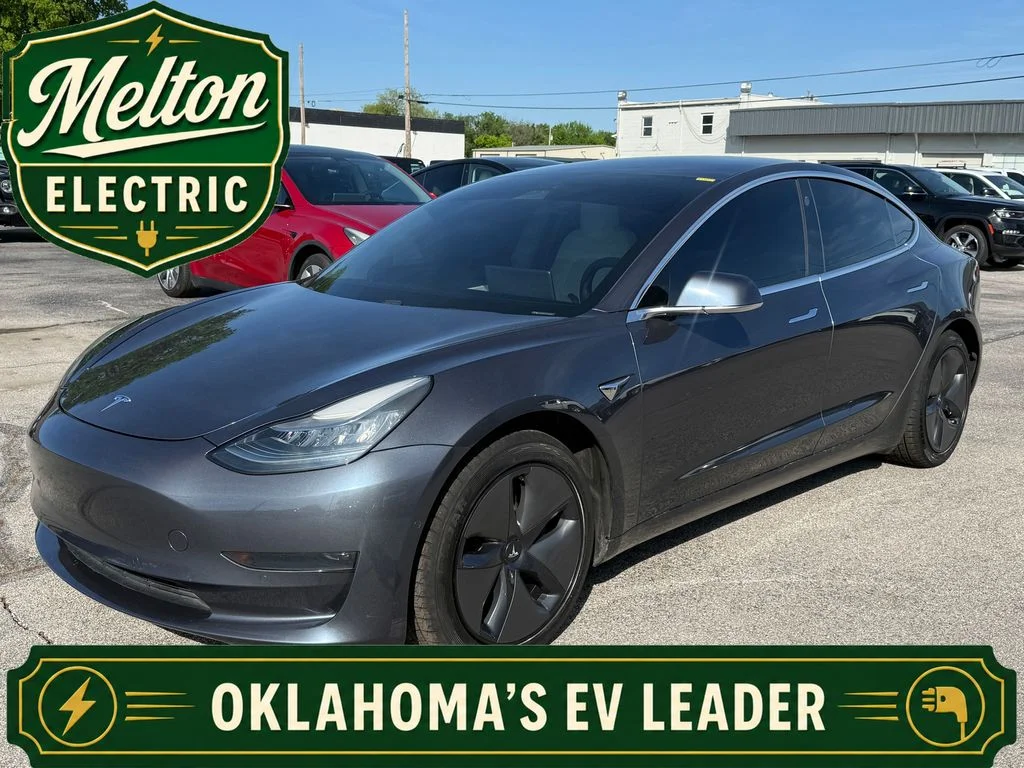 Used 2020 Gray Tesla Standard image 1
