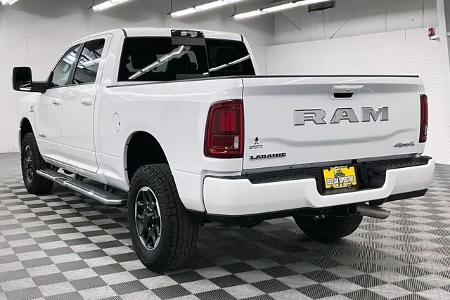 Used 2026 Bright White Clearcoat Ram Laramie image 3