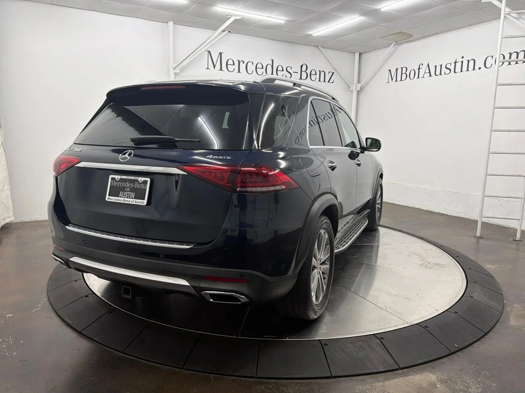 Certified Used 2020 Blue Mercedes-Benz GLE 350 image 8
