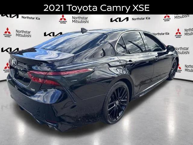 Used 2021 Black Toyota XSE image 7