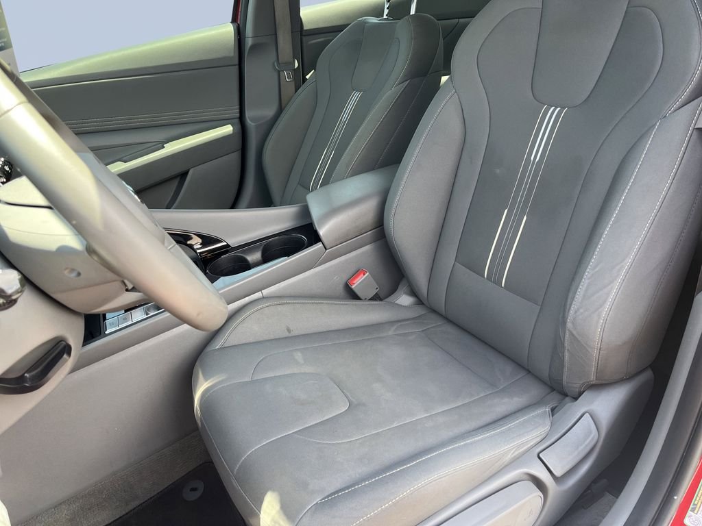 Used 2023 Scarlet Red Pearl Hyundai SEL image 11