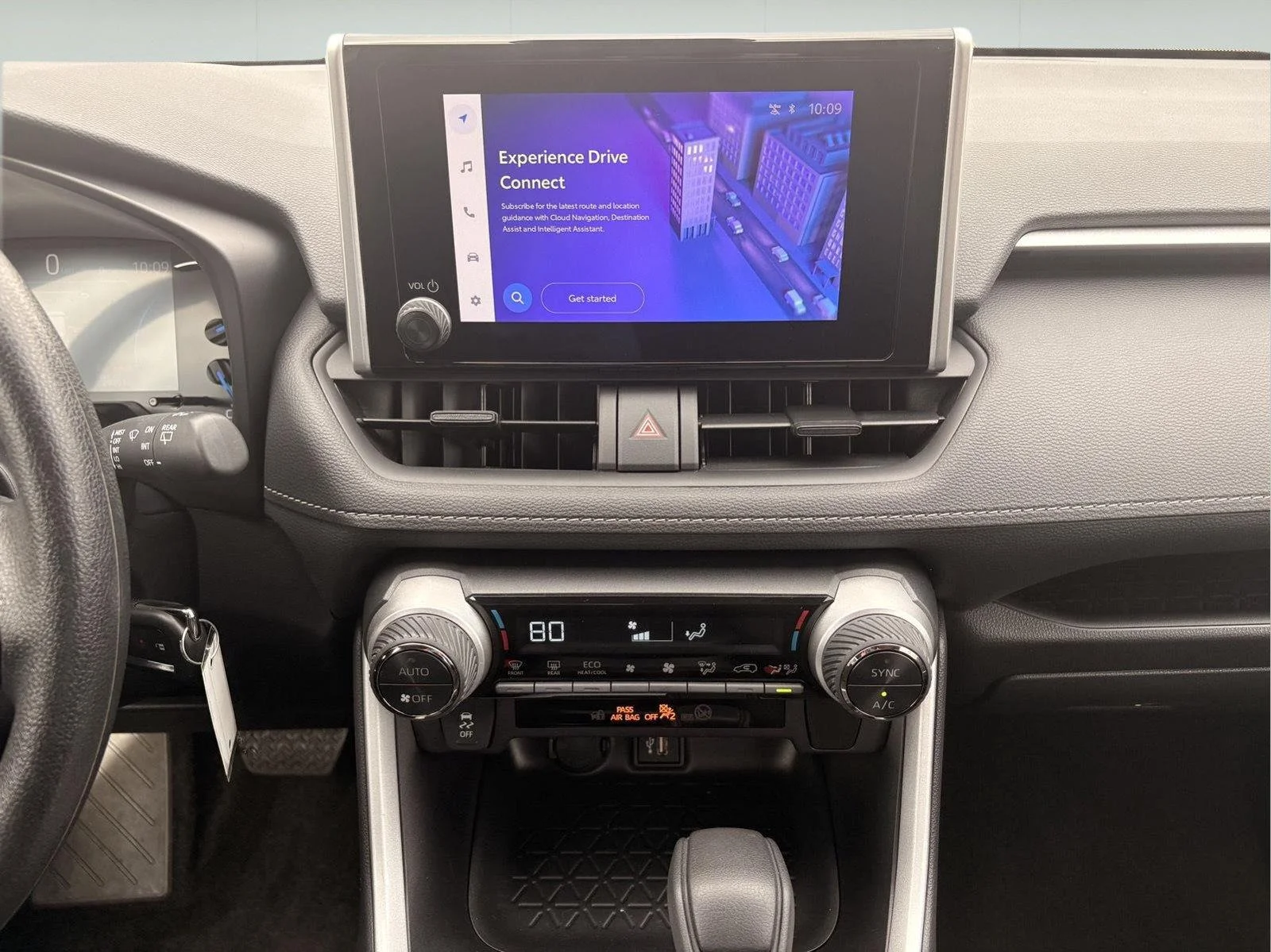 Used 2025 Midnight Black Metallic Toyota Hybrid LE image 19